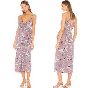 Tularosa Selena Dress in Mauve Floral